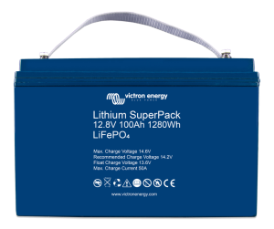 Victron Akumulatory litowe SuperPack 12,8 V / 100Ah High current, M8