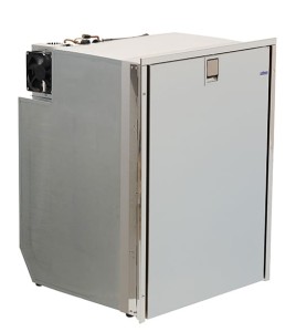 LODÓWKA INOX 130L/V 12-24V + KIT AC-DC 115/230V