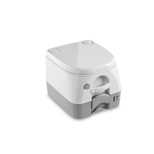 Dometic 972 toaleta przenośna, zbiornik sanitarny 9,8 l, biało - szara