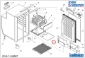 Webasto Indel Marine taca ociekowa do lodówek CR42/49/65, SGC00020AA