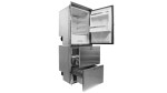 Isotherm CRUISE 320 Combi Inox, 12/24 V, Lodówka-Zamrażarka, Rama montażowa, CR320 Combi Inox
