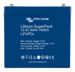 Victron Akumulatory litowe SuperPack 12,8 V / 60Ah, M6