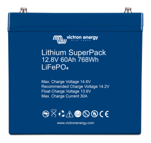 Victron Akumulatory litowe SuperPack 12,8 V / 60Ah, M6