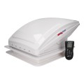 MaxxAir MaxxFan Deluxe 12V wentylator dachowy, White/Biały