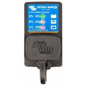 Victron Panel wskaźnika akumulatora z końcówką oczkową M8 i bezpiecznikiem ATO 30 A