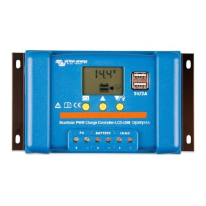 Victron Regulator ładowania BlueSolar PWM-LCD&USB 12/24 V-30 A