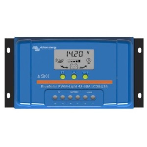 Victron Regulator ładowania BlueSolar PWM-LCD&USB 48 V-30 A