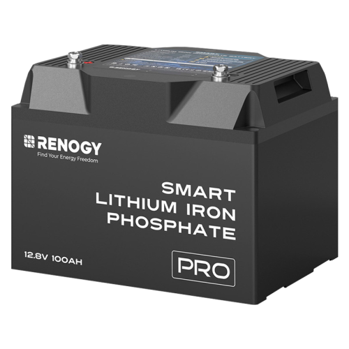 Akumulator Renogy LiFePO4 12V 100Ah Pro Smart z Bluetooth i funkcją samonagrzewania - 1