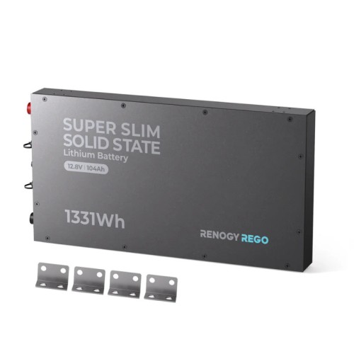 Akumulator Renogy REGO 12V 104Ah LiFePO4 z samonagrzewaniem - 1