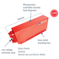 Whale Space Heater SH2202 Internal Gas and Electric Model