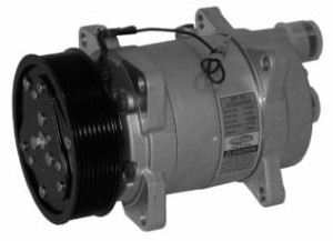 Sprężarka HR SP15 12V R134a Horiz. Rotating 121 P8