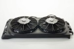 SKRAPLACZ, CONDENSER KD DOUBLE 7.5 12V WENTYLOWANY