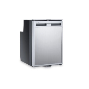 DOMETIC COOLMATIC CRD 50, WYSUWANA LODÓWKA KOMPRESOROWA O WYGLĄDZIE STALI NIERDZEWNEJ, 38,5 L