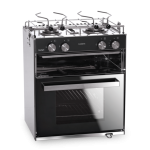 DOMETIC STARLIGHT, Kuchenka 2-palnikowa, piekarnik, grill