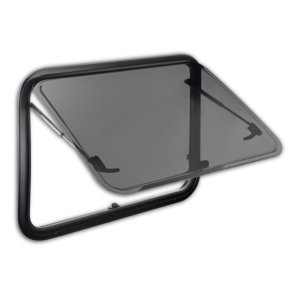 DOMETIC S7P Okno uchylne z ramą aluminiową 818 x 315 mm